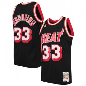Dres Miami Heat Alonzo Mourning 33 Mitchell Ness 1996-1997 Hardwood Classics Swingman